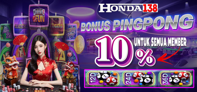 BONUS PINGPONG10%